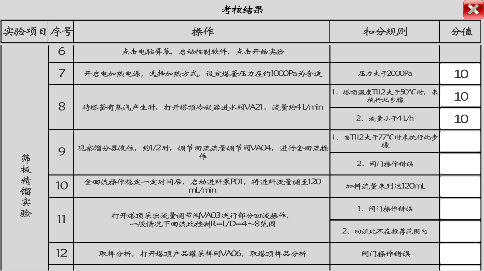 筛板精馏虚拟仿真系统II型