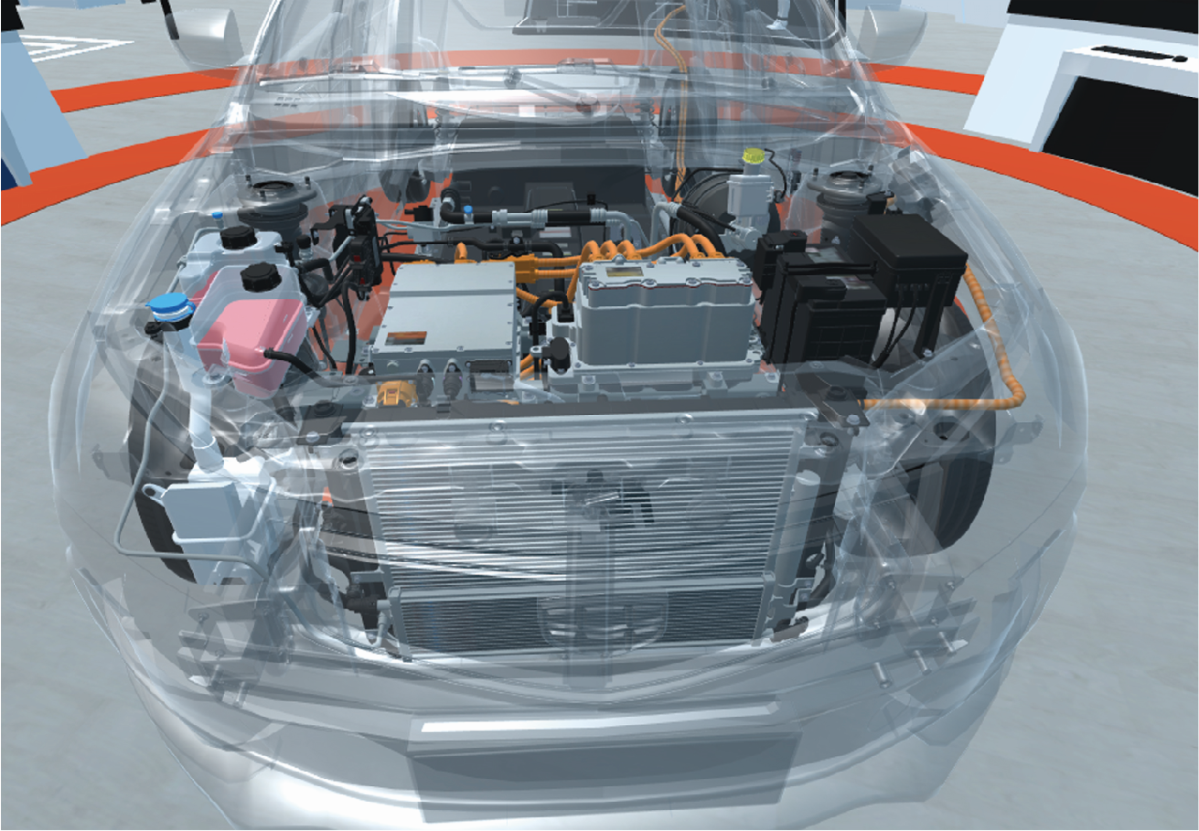吉利帝豪EV450新能源汽车仿真软件