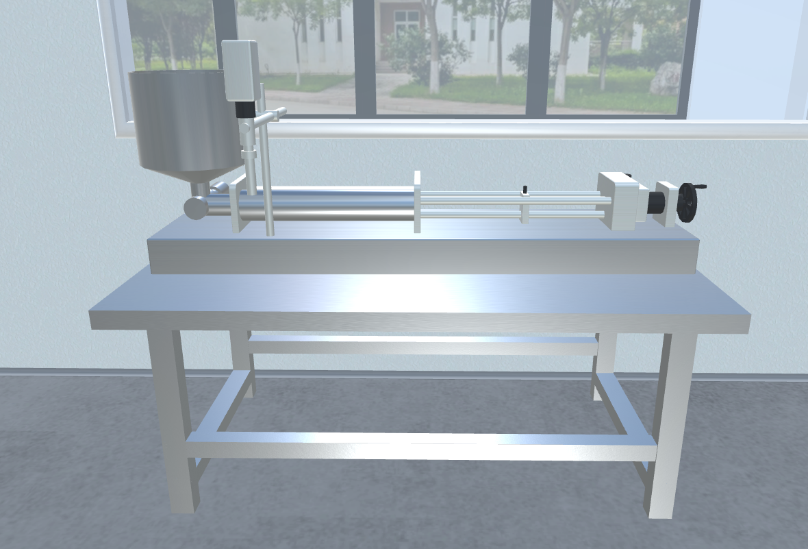 乳化品生产线虚拟仿真实验教学平台