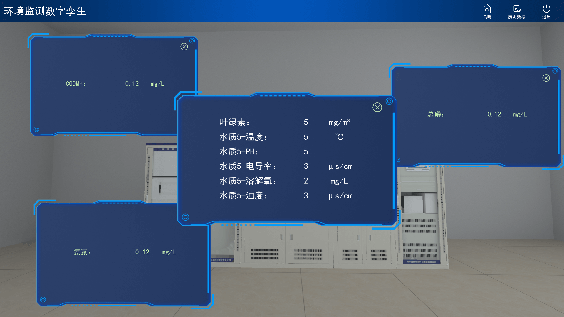 环境监测数字孪生