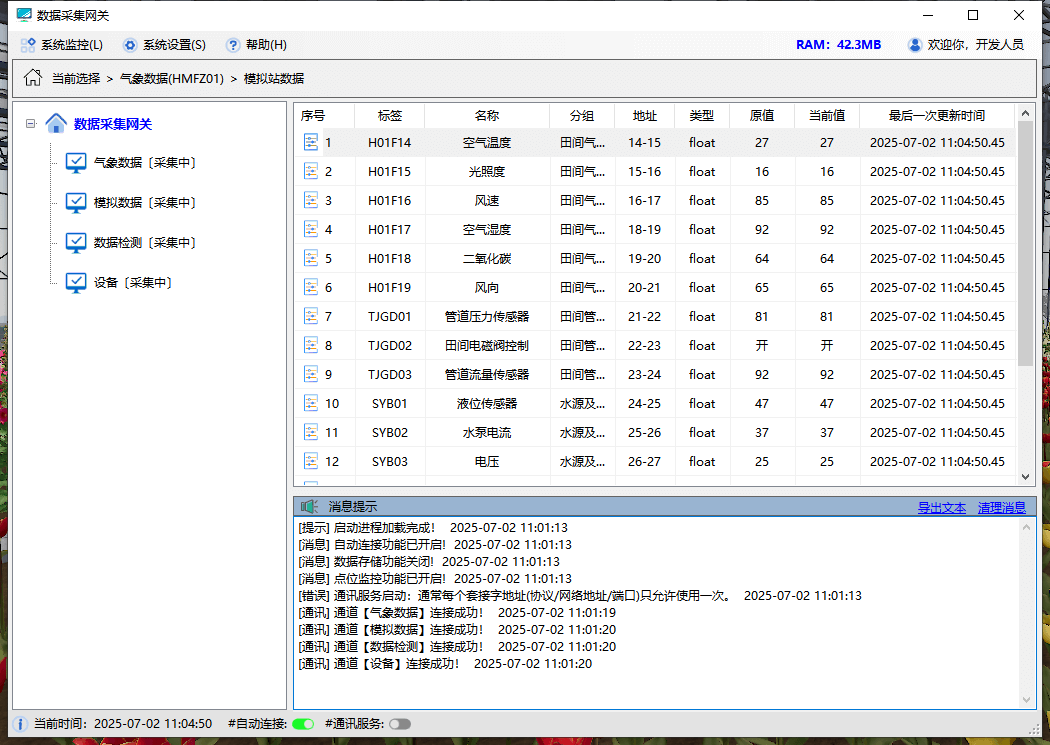 智慧花卉园艺数字孪生系统
