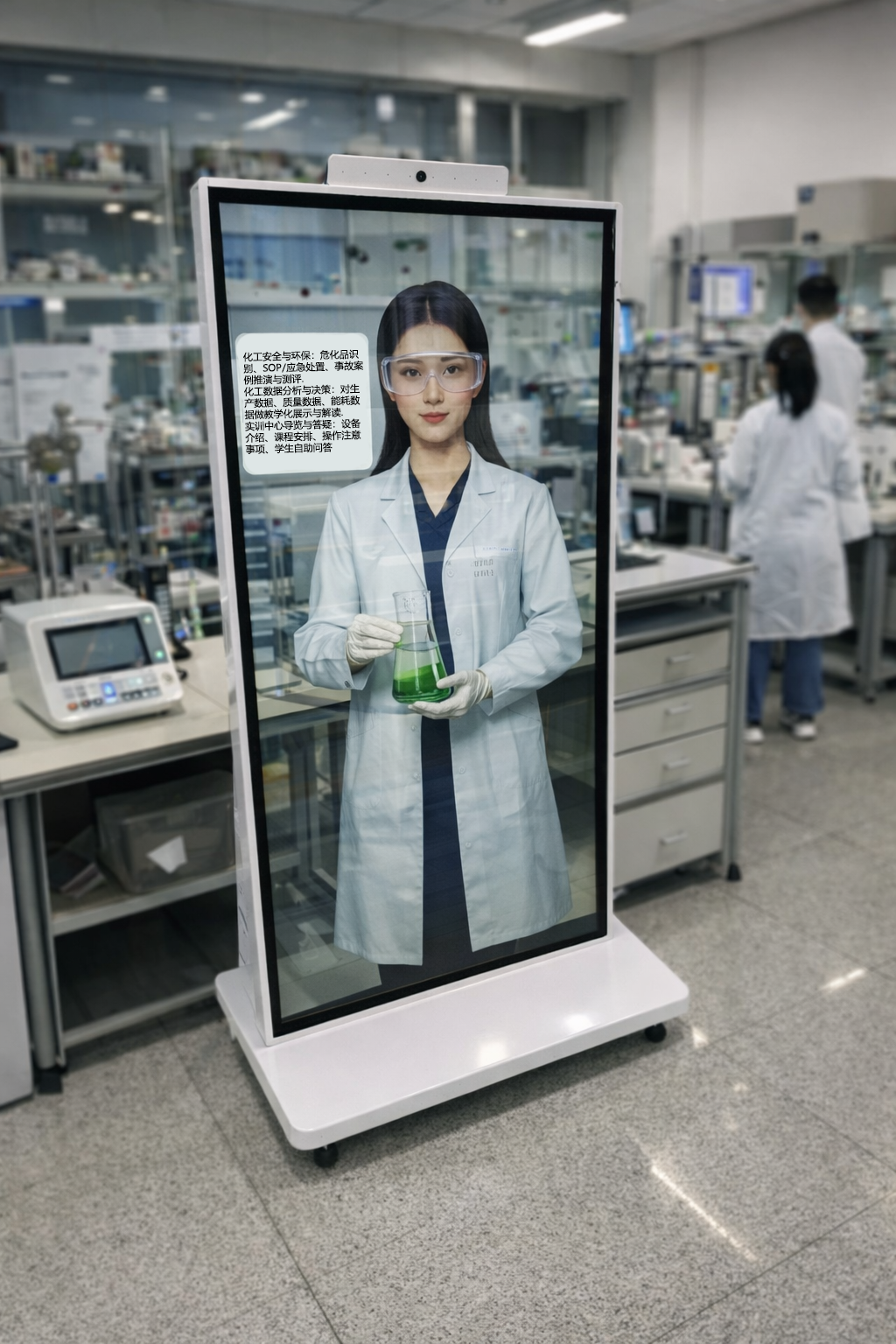 化工 AI 智能教学机器人