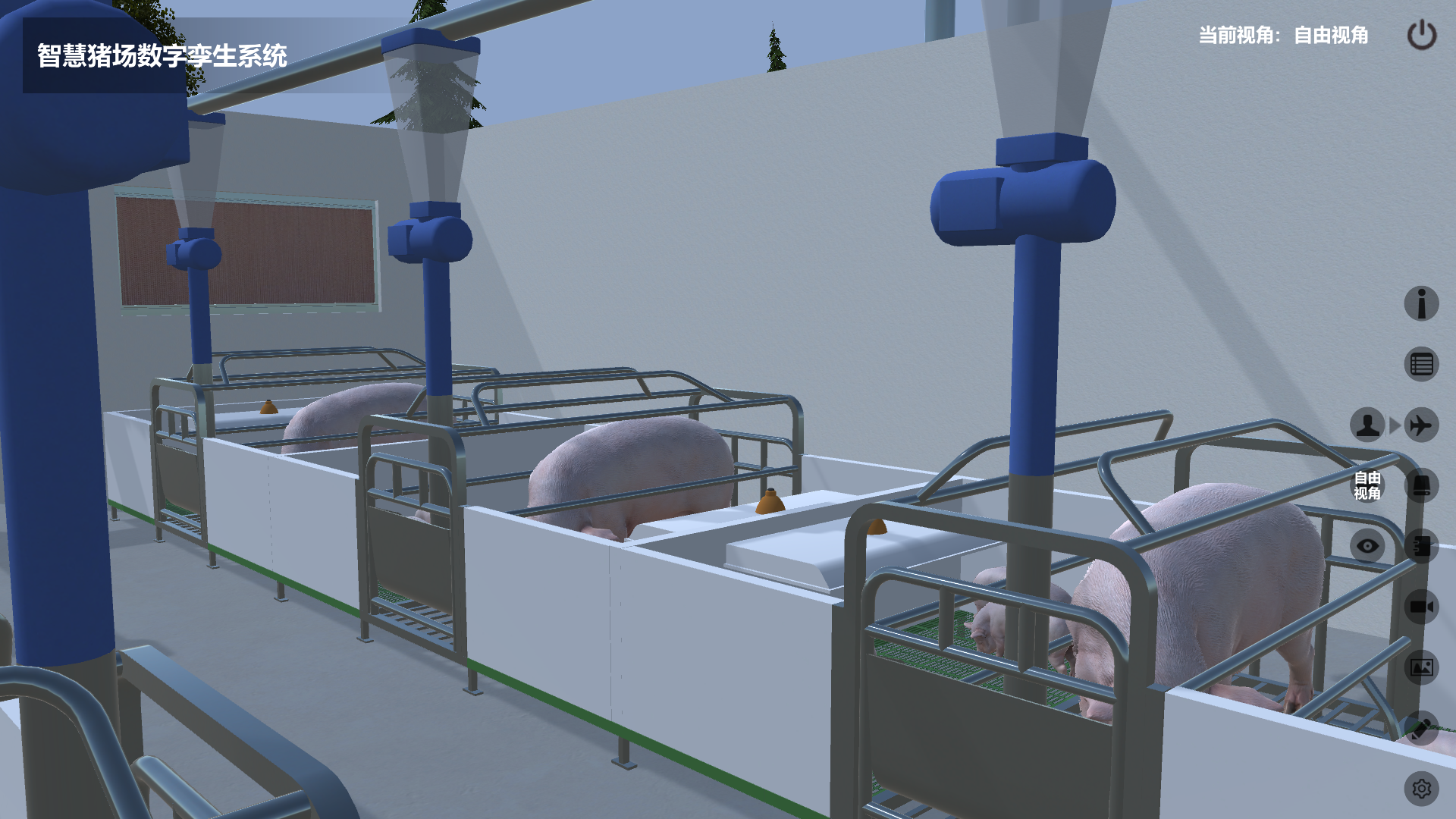智慧猪场数字孪生系统 | 农业数字孪生养殖解决方案