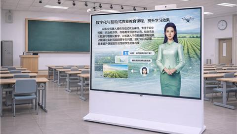 农业 AI 智能教学机器人