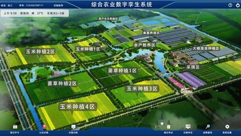 综合农业数字孪生系统